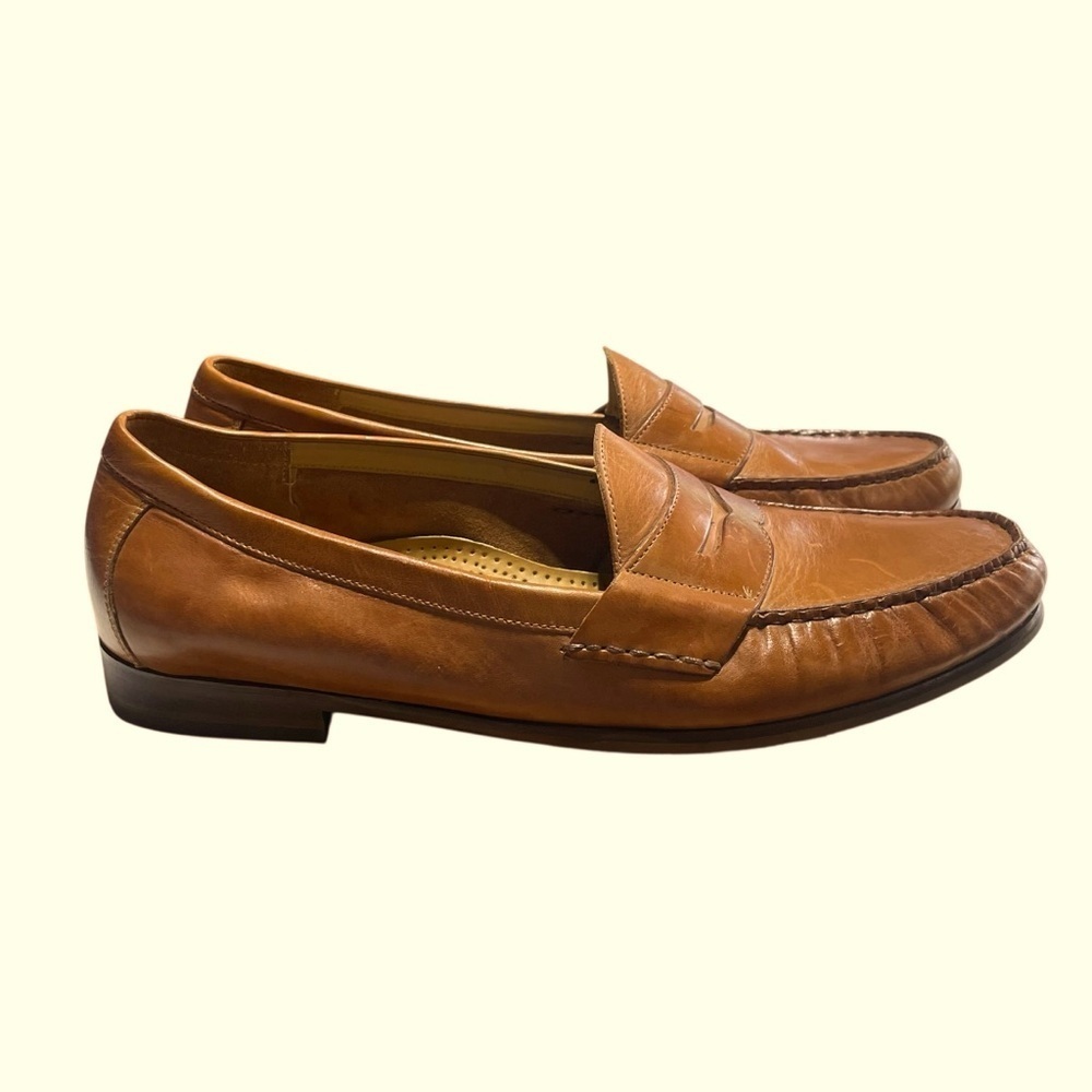 Cole Haan Penny Loafers Size 13 M Tan C12461 - Picture 3 of 9